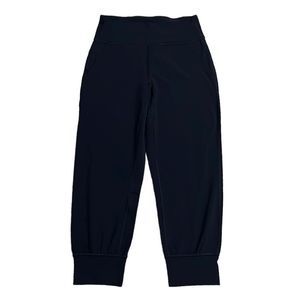 Lululemon Align Joggers Woman's 6 Black Soft Cropped Hi-Rise Basic Activewear